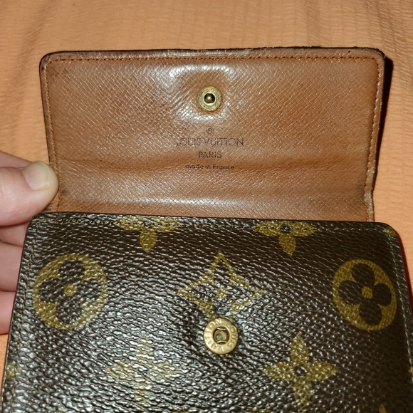 Authentic Louis Vuitton Brown Bifold Monogram Men Louis Vuitton Bifold Monogram Wallet